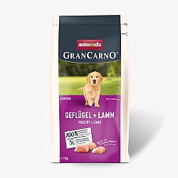 Grancarno Junior - Суха храна за малки кученца с птиче и агнешко