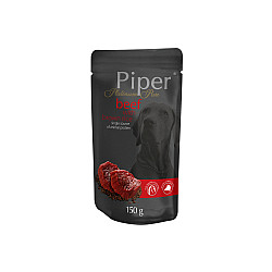 Piper Platinium Pure Beef with Brown Rice - Пауч за куче телешко и кафяв ориз - 150 гр