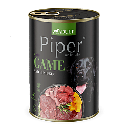 Piper Adult Dog Game - Консерва за кучета с дивеч, тиква и розмарин