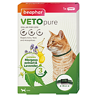 Beaphar Veto Pure Cat - Репелентен нашийник против паразити за котки