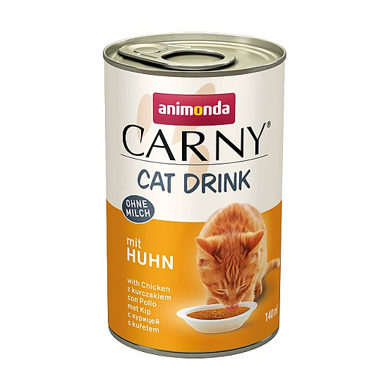 Carny Drink Chicken – Хидратираща пилешка супа за котки - 140мл