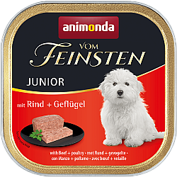 Vom Feinsten Junior Beef and Chicken - Пастет за малки кученца с телешко и пиле - 150 гр