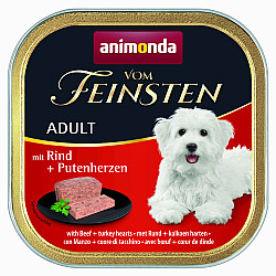 Vom Feinsten Classic Beef and Turkey Hearts - Пастет за кучета с телешко месо и пуешки сърца - 150 гр