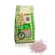 Relish Cat Tofu Litter Lavender - Биоразградима котешка тоалетна тофу с лавандула - 6 л