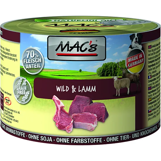 Mac’s Dog Wild and Lamb -  дивеч и агнешко месо