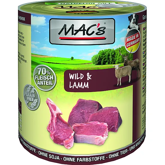 Mac’s Dog Wild and Lamb -  дивеч и агнешко месо