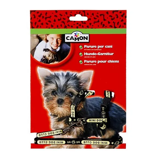 Camon Комплект за куче повод и нагръдник - Puppy -  8 / 1400 мм
