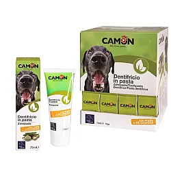 Camon - Натурална паста за зъби за кучета и котки - 70 гр