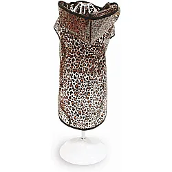 Croci Leopard - Дъждобран за куче с леопардова шарка - 35 см