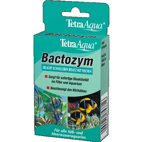Tetra Aqua Bactozym - Медикамент за създаване на биоактивност