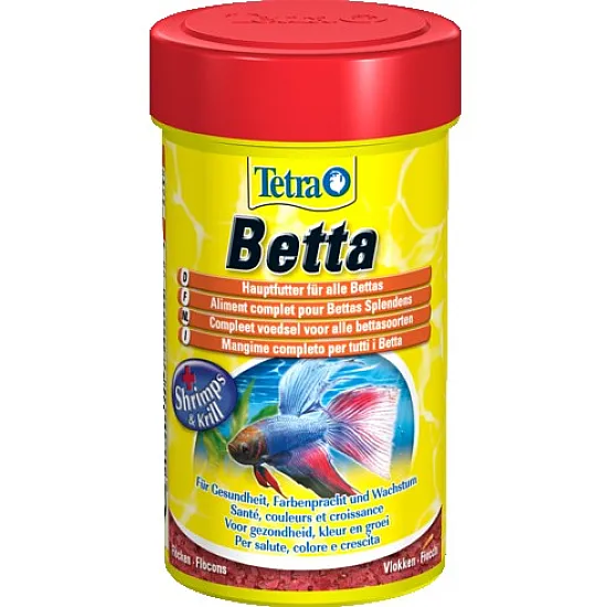 Tetra Betta - Храна за риби бета - 100мл