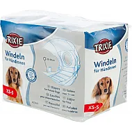 Памперси за женски кучета за еднократна употреба марка Trixie - 12 броя в пакет