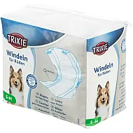 Памперси за мъжки кучета за еднократна употреба Trixie - 12 броя