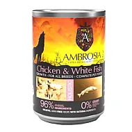 Ambrosia Puppy Chicken and White Fish - Консерва за малки кученца с пиле и бяла риба