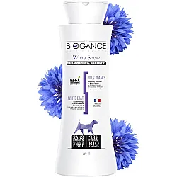 Biogance White Snow - Шампоан за бели кучета - 250мл