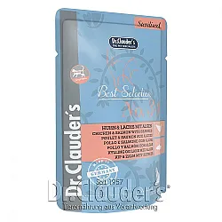 Dr.Clauder`s Best selection sterilised no 34 пиле, сьомга и морски водорасли