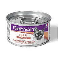 Gemon Cat Adult Mousse Salmon and Chicken - Мус за котки със сьомга и пиле