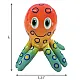 KONG Shieldz Octopus - Мека играчка за куче с ултра издръжливо покритие