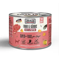 Mac’s Dog Beef and Pumpkin - Консерва за куче с говеждо, тиква и розмарин
