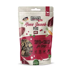 Mac's Super Snack Dog Mono Horse - Меко лакомство за кучета с конско, спирулина и червени боровинки