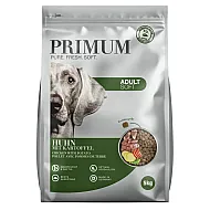 Primum Soft Monoprotein Chicken - Мека, полувлажна гранулирана храна за израснали кучета, без зърно, с пилешко и картофи, 5 кг