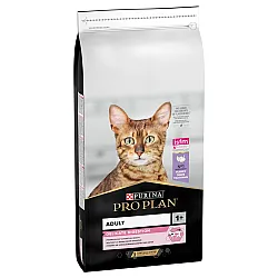 Purina Pro Plan Adult Cat Delicate Turkey - Суха храна за възрастни котки с чувствителен стомах  с пуйка