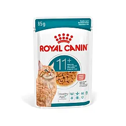 Royal Canin Cat Ageing 11+ 12x85 гр - Пълноценна мокра храна за котки над 11 годишна възраст
