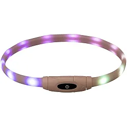 Trixie - Светещ нашийник XS - XL с USB