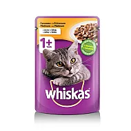 Whiskas Adult - Пауч с пилешко месо за котки над 1 година 85гр