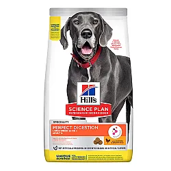 Hill’s Adult Perfect Digestion Large Breed - с пилешко - 14 кг