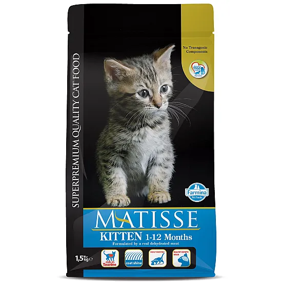 Farmina Matisse Kitten 10 kg-За малки котенца и за бременни и кърмещи котки с пилешко месо, яйца, риба и ориз