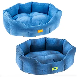 Ferplast Domino 60/m- легло за куче от плат дънки 60х46х20