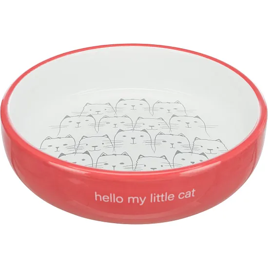 Trixie Hello coral керамична купа за котка 0.3 л./ø 15 cм