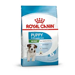 Royal Canin Puppy Mini - Пълноценна суха храна за подрастващи кученца от 2 до 10 месечна възраст от дребни породи