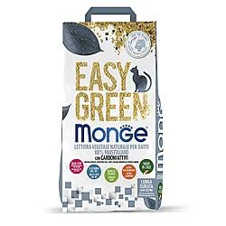 Monge Easy Green with Activated Carbon - Котешка тоалетна с активен въглен - 3.8 кг