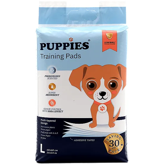 Хигиенни подложки Puppies training pads 30 броя