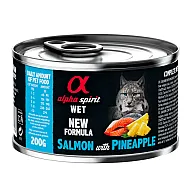 Alpha Spirit Cat Salmon and Pineapple - Консерва за котки със сьомга и ананас - 200гр