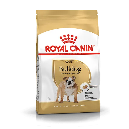 Royal Canin Bulldog Adult - суха храна за кучета порода булдог в зряла възраст над 12 месеца