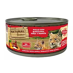 Natural Greatness Kitten Chicken with Apple - Консерва за малки котенца с пилешко, ябълка, ананас и папая - 185гр
