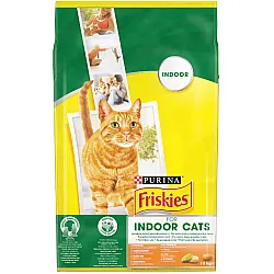 Friskies Indoor Adult Cat Chicken and Vegetables - Суха храна за котки с пиле и зеленчуци - 10кг