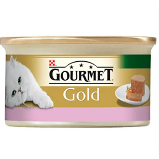 Purina Gourmet Gold Adult Cat Lamb and Duck - Месни хапки за котки с агне и патица - 85гр