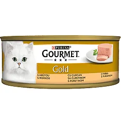 Purina Gourmet Gold Adult Cat Turkey - Пастет за котки с пуйка - 85гр
