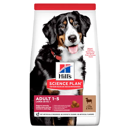 Hill’s Adult Large Breed with Lamb and Rice - с агнешко и ориз - 14 кг