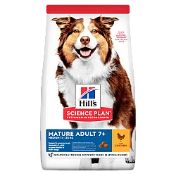 Hill’s Mature Adult 7+ Medium - с пилешко - 14кг